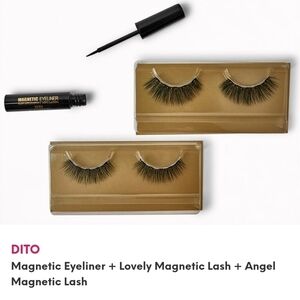 DITO Magnetic Eyeliner + Lovely Magnetic Lash + Angel Magnetic Lash